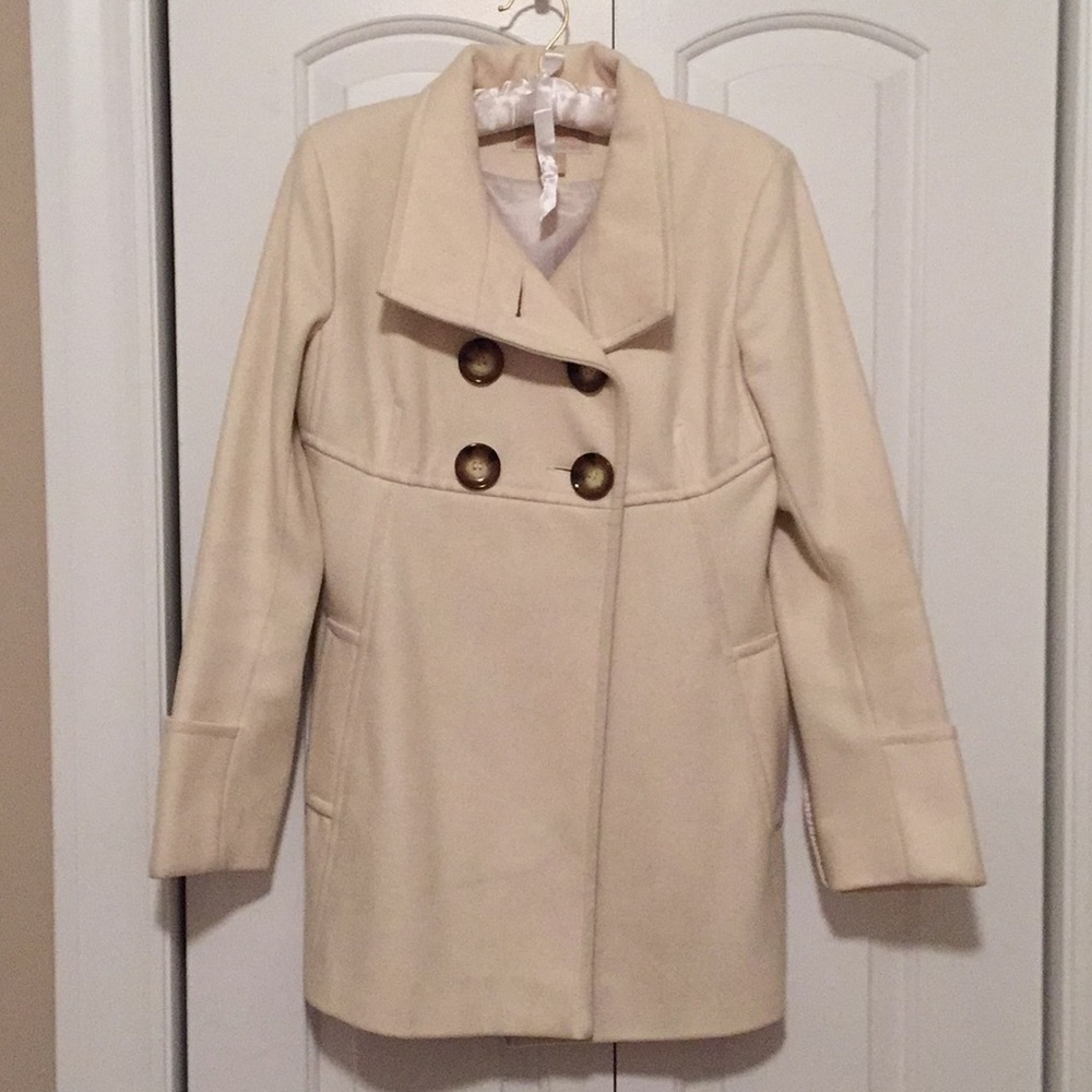 Cream Michael Kors Coat